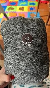 Boppy Baby Carrier Wrap With Storage Bag ComfyFit Gray 8-35 Lbs 3 Positions - Picture 1 of 3