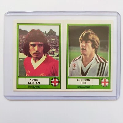 KEVIN KEEGAN ! GORDON HILL ENGLAND Panini Euro Football 1978 - Photo 1/2