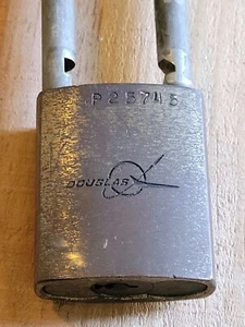 Vintage Best Douglas Aircraft Corporation Padlock - Picture 1 of 6