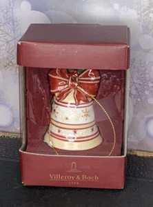 Villeroy & Boch Christmas Bell Ornament - Picture 1 of 10