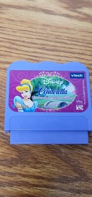 Vtech Cinderella's Magic Wishes Vsmile Video Game TESTED - Image 1 of 4