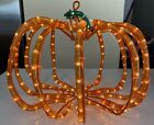 Citrouille orange lumière romaine 3D fil et corde lumière extérieur décoration d'Halloween 14"