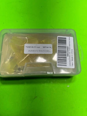 EMAX T2345 Prop Yellow 10CW+10CCW (10 Pairs) 3 Blade Propellers FAST FREE SHIP - Image 1 of 2