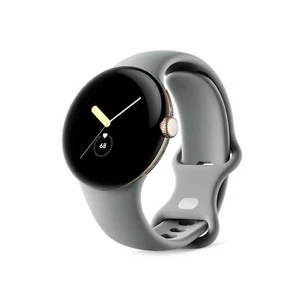 Google Pixel Watch 41mm LTE Cellular Unlocked Gold Case Hazel Band - Picture 1 of 2