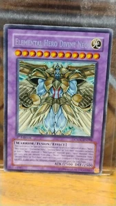 YU-GI-OH Elemental Hero Divine Neos CSOC-EN098 Foil 1st Edition Trading Card - Picture 1 of 2
