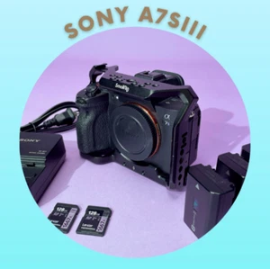 Sony Alpha a7S III 12.1MP Mirrorless Interchangeable Lens Camera - Black... - Picture 1 of 8