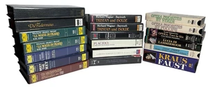 lot of 20 RARE vintage OPERA VHS tapes Meropolitan Faust Puccini Wagner Domingo - Picture 1 of 24