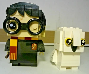Harry Potter LEGO Brickheadz ~ Harry Potter & Hedwig ~ NOT Complete - Picture 1 of 21