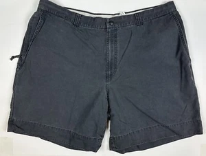 Vintage 90s Y2K COLUMBIA Hiking Shorts 40” Waist ACTUAL Charcoal Black Utility - Picture 1 of 11
