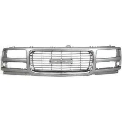 Grille Painted Gray Shell Base/Sl/Sle Models For 96-02 Gmc Savana Van GM1200528 - Image 1 of 4