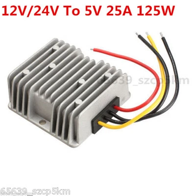Voltage STEP-DOWN BUCK Power DC Converter Step Down Regulator 12V/24V To 5V 25A - Image 1 of 3