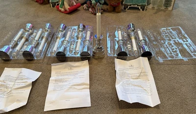 NUEVO Belén Luces Velas Ventana - Ajustable - NUEVO en Caja - (3) Juego de Cuatro Foto 1 de 4