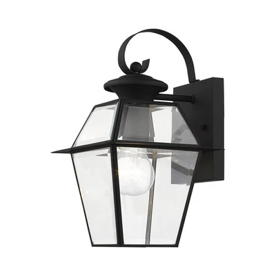 Livex Lighting - Westover - 1 Light Outdoor Wall Lantern in Farmhouse Style - - Image 1 of 4