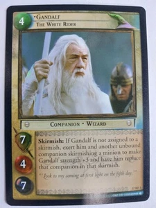 LOTR TCG Black Rider GANDALF THE WHITE RIDER 12RF3 FOIL NM - Picture 1 of 1