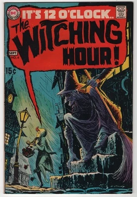 It's 12 o'clock the Witching Hour #4 • 1969 • DC comics BRONZE HORROR - Image 1 of 3