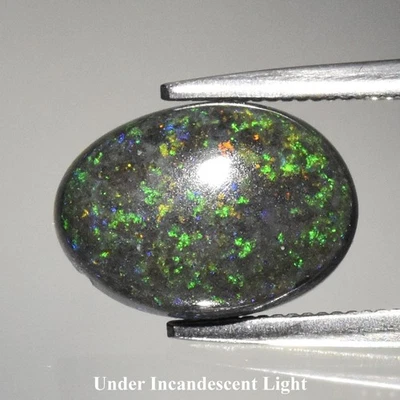 💎 Cabujón ovalado de 1,87 quilates matriz tratada natural ópalo Andamooka - gema de Australia Foto 1 de 4