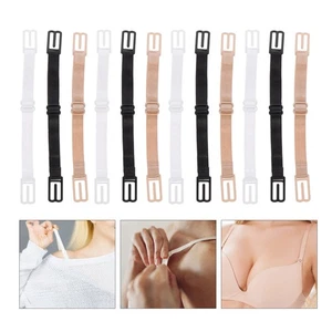 12 Pcs Shoulder Strap Buckle Band Extenders for Bras Fitness Extension Buckles - Picture 1 of 12