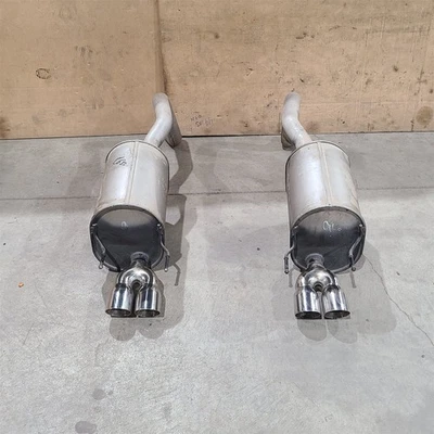 05-08 Corvette C6 Base Model Mufflers Muffler Pair Exhaust Aa7411 - Image 1 of 4