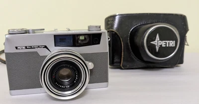 Cámara de película PETRI V Blue-MAGIC-Scope 35 mm de colección MODELO RARO Foto 1 de 4