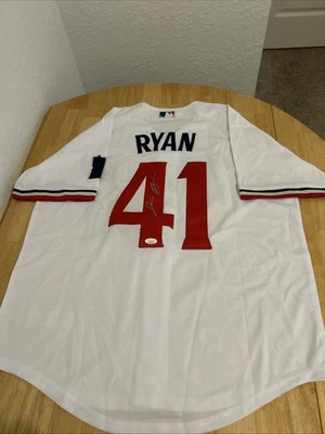 Joe Ryan Minnesota Twins Autographed Jersey JSA Certified - Image 1 of 4