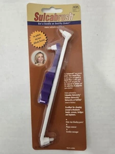 Sulcabrush Pocket Pack - 1 full size AND EXTRA pocket size sulcabrush - Sealed - Picture 1 of 4