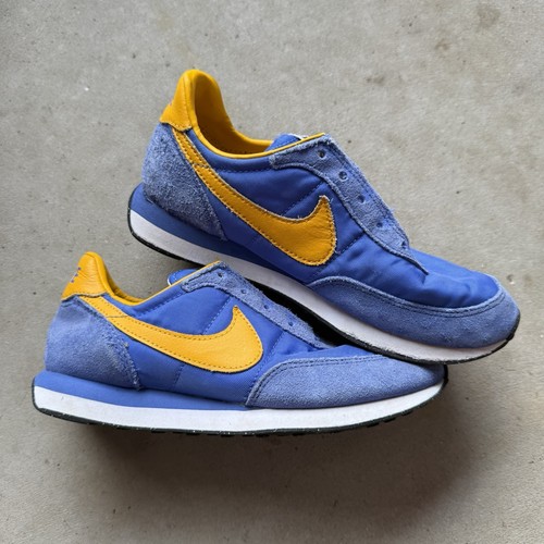 Nike Waffle Trainer 2 scarpe da bambino DC6478 402 nero rosa scarpe da ginnastica in schiuma US 1Y