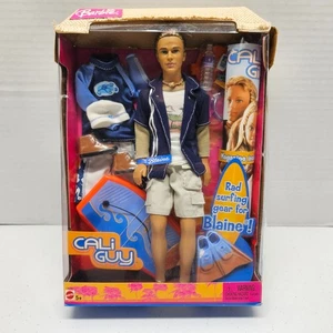 Barbie CALI GUY BLAINE Boy Ken Doll - Surfing Friend #C6792 - Vintage 2004 - NEW - Picture 1 of 12