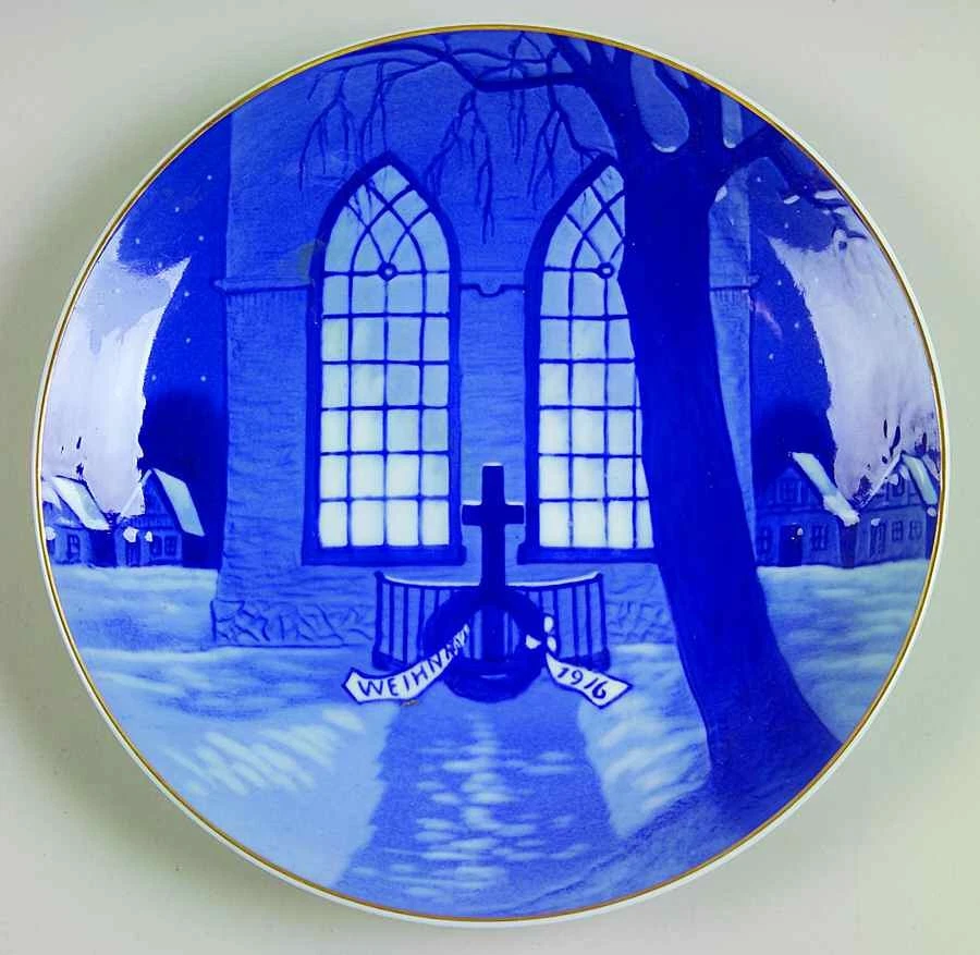 Rosenthal - Plato de Navidad Continental Navidad Durante la Guerra - Sin Caja 79451 Foto 1 de 1