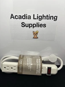 Striscia di Alimentazione Multi Presa Angolo Retto 6 Prese 4ft Cavo 15A/125V 1875W - Foto 1 di 3