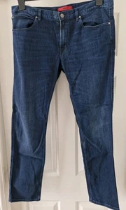 Hugo by Hugo Boss Men's Taper 634 Jeans W36 L32, Mid Blue, VG Condition (9) - Picture 1 of 9