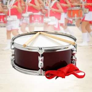 13inch Snare Drum with Adjustable Strap Music Drum for Kids Boys Performance - Picture 1 of 7