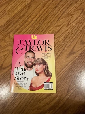TAYLOR SWIFT & TRAVIS KELCE - A TRUE LOVE STORY 2025 US WEEKLY SPECIAL Magazine - Image 1 of 3