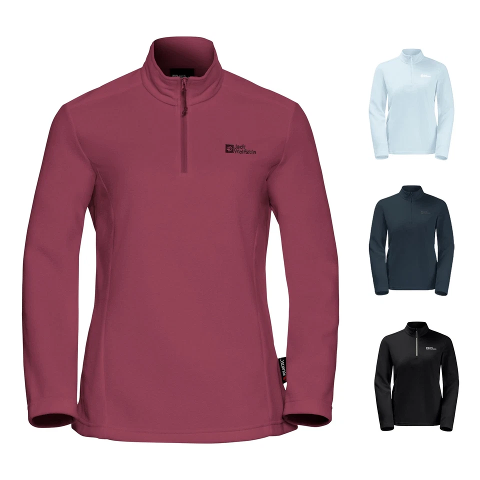 Jack Wolfskin Damen Midlayer Pullover Fleecepullover Taunus HZ W