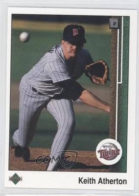 1989 Upper Deck Keith Atherton #599 - Image 1 of 2
