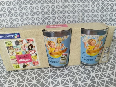 Lot de 3 verres collector Kellogg’s Vintage Luminarc 2008 - Photo 1/4