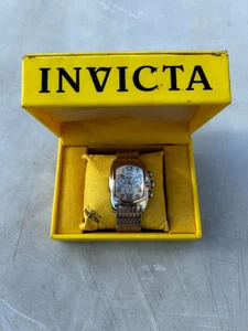 Invicta Mens Rose Gold + Silver Watch (NEW BATTERY) (Model # 2578) - Picture 1 of 11