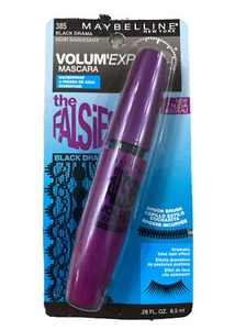 Maybelline The Falsies Volum' Express Waterproof Mascara, Black Drama 385 NEW - Picture 1 of 2