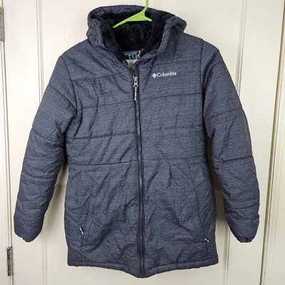 Chaqueta Columbia Omni-Heat Jóvenes Niñas Talla: L (14/16) Abrigo Exterior Gris Foto 1 de 3