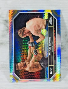2024 TOPPS CHROME UFC #139 MIKE DAVIS PRISM REFRACTOR SSP RC ROOKIE CARD! - Picture 1 of 2