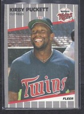 Kirby Puckett Insert Parallel Single cards 83-91 Twins HOF * You PICK CHOOSE *
