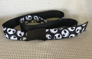 NEW Disney The Nightmare Before Christmas Adjustable Belt Jack Skellington Blac - Picture 1 of 5
