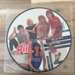 Girl - Thru The Twilite - 7" Vinyl Single Picture Disc - Good Condition - Bild 1 von 2