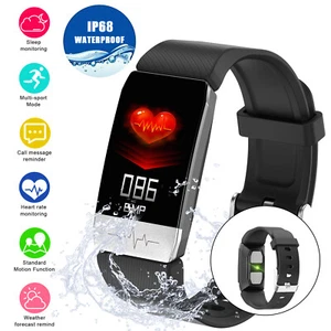 1.14" Fitness Watch with Heart Rate(BPM) + ECG + Blood Pressure/Oxygen(SPO2) - Picture 1 of 7