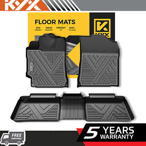 Car Floor Mats Liners For 2012-2017 Toyota Camry 2.5L 3.5L TPE Rubber Waterproof