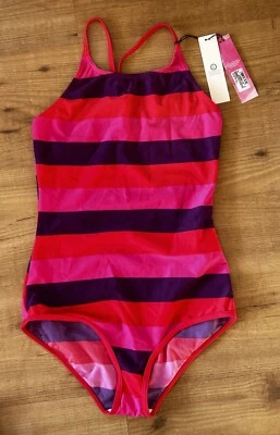 NUEVO CON ETIQUETAS Traje de baño a rayas talla pequeña para mujer - Colección Marks&Spencer Indigo Foto 1 de 4