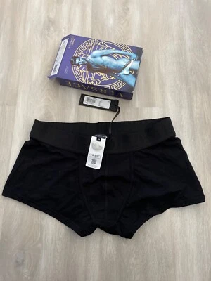 $120 NEW Authentic Versace Medusa Men’s Briefs Size I 4 Waist-34 Made in Italy - Image 1 of 4