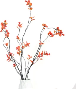3Pcs Artificial Ficus Branches Greenery Branches for Vase, Faux Silky Eucalyptus - Picture 1 of 6