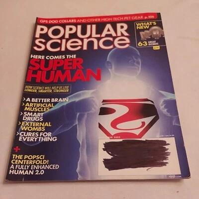 2005 September, Popular Science Monthly Magazine, GPS Dog Collars  (CP165)  - Image 1 of 3