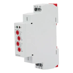 GRT8-S1 Mini Asymmetric Cycle Timer ON/OFF Repeat Cycle Time Relay AC/DC12-240V - Picture 1 of 7