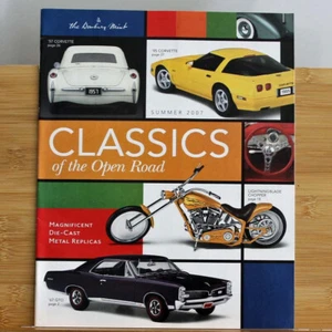 The Danbury Mint Classics of the Open Road Die-cast Car Catalog Summer 2007 - Picture 1 of 3